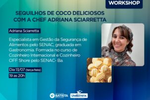 Workshop  – Sequilhos de Coco Deliciosos