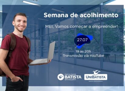 Semana de Acolhimento – Mei, Vamos Começar a Empreender!