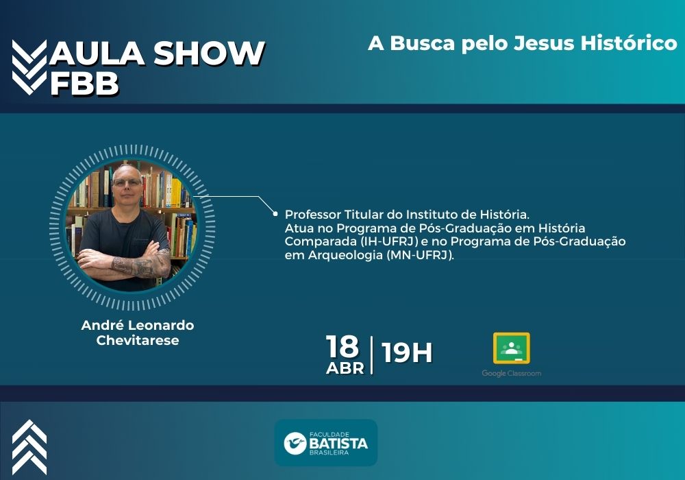 Aula Show – A Busca pelo Jesus Histórico