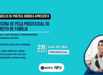 OFICINA DE PEÇA PROCESSUAL DE DIREITO DE FAMÍLIA