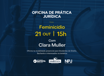Oficina NPJ Presencial: Feminicídio